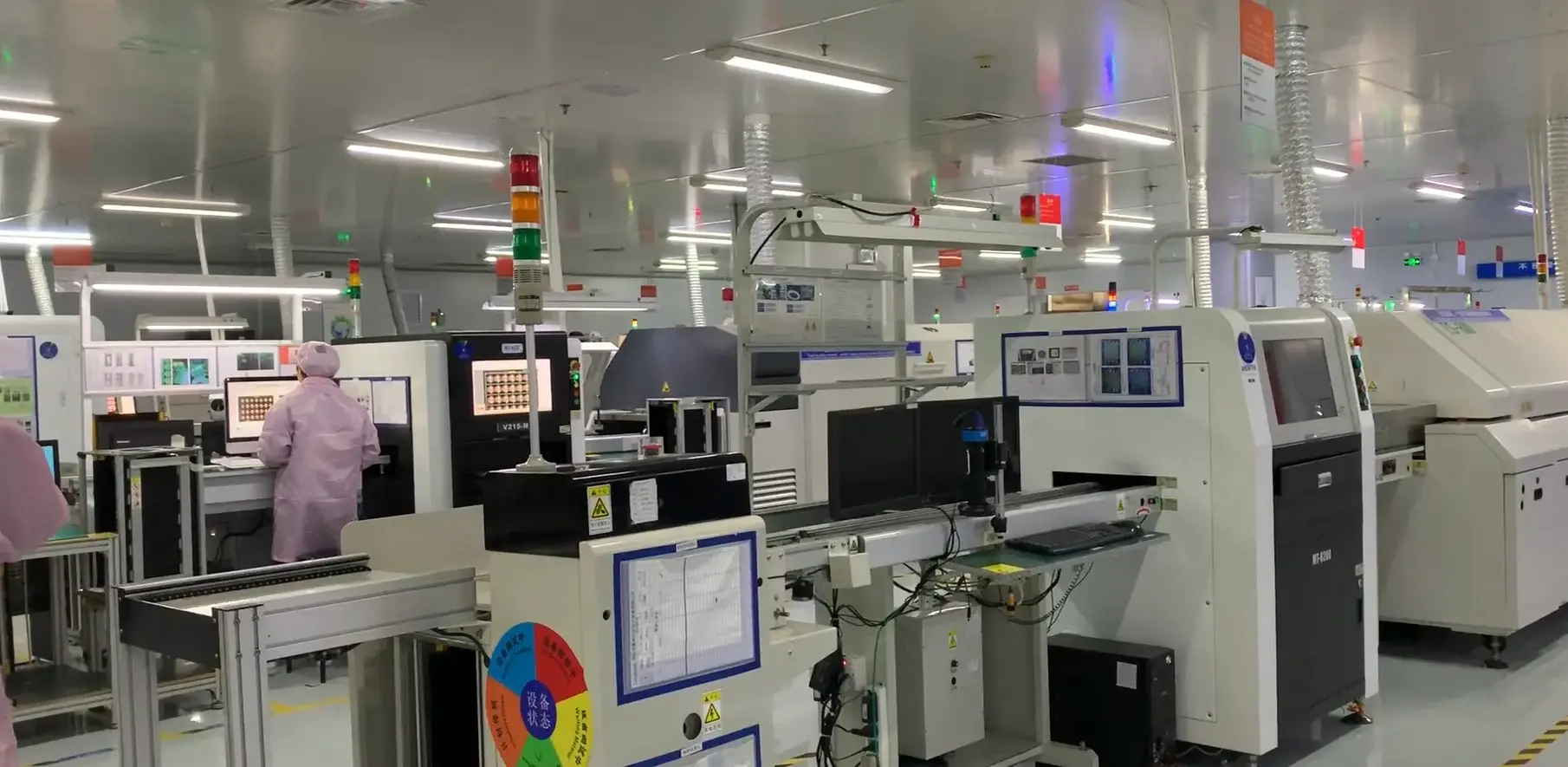 Automated SMT production line for robotic lawn mower PCBA manufacturing